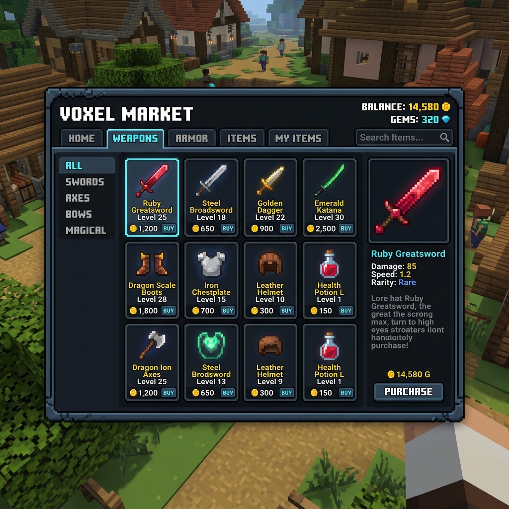 Black Market Plugin